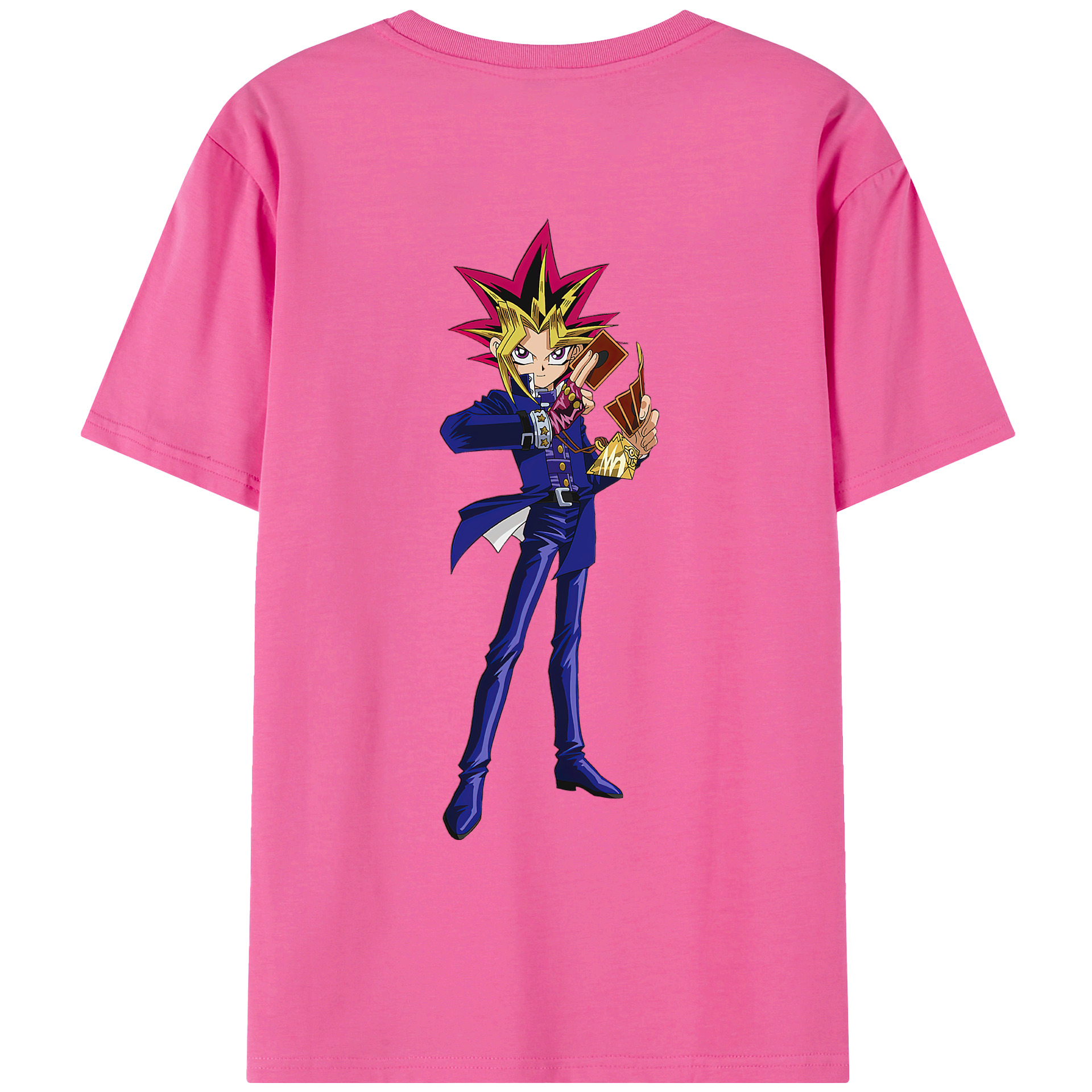 （画像用） 遊☆戯☆王 Yu-Gi-Oh! レディース半袖Tシャツ(バックプリント)